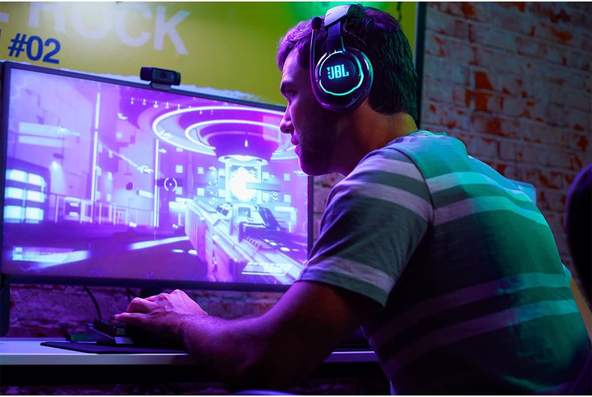 JBL Quantum 810 Wireless - Auriculares inalámbricos de rendimiento...