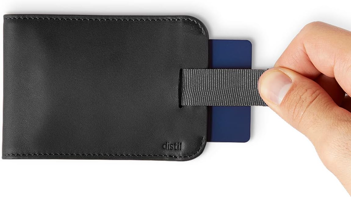 Distil Union Wally 5.0 con MagLock | Cartera bifold de cuero con cl...