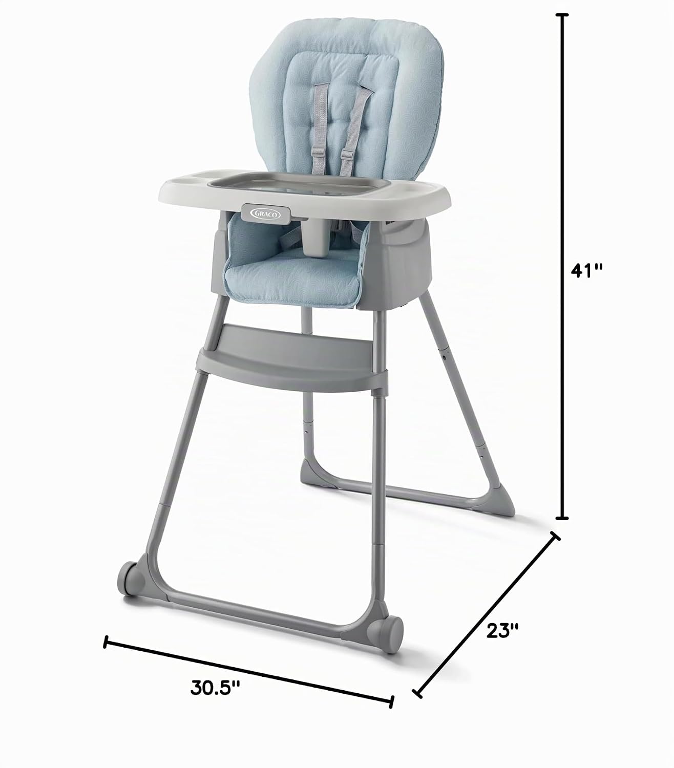 Graco Made2Grow Silla alta convertible 5 en 1 ajustable para bebé a...