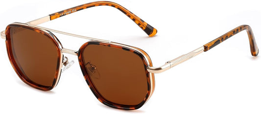 FEISEDY - Lentes de sol polarizados estilo aviador para hombres, ma...