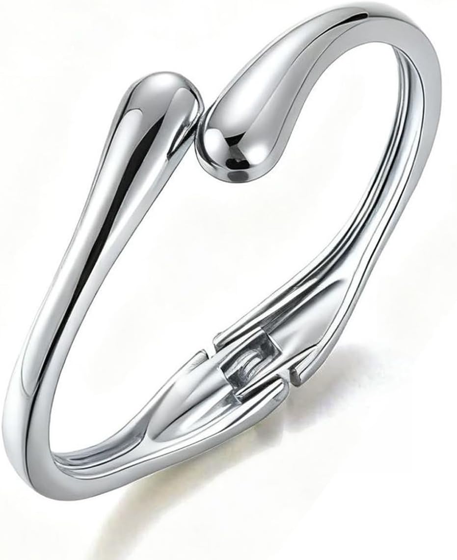 MTINAPS Brazalete de oro para mujeres y adolescentes, pulsera de mo...