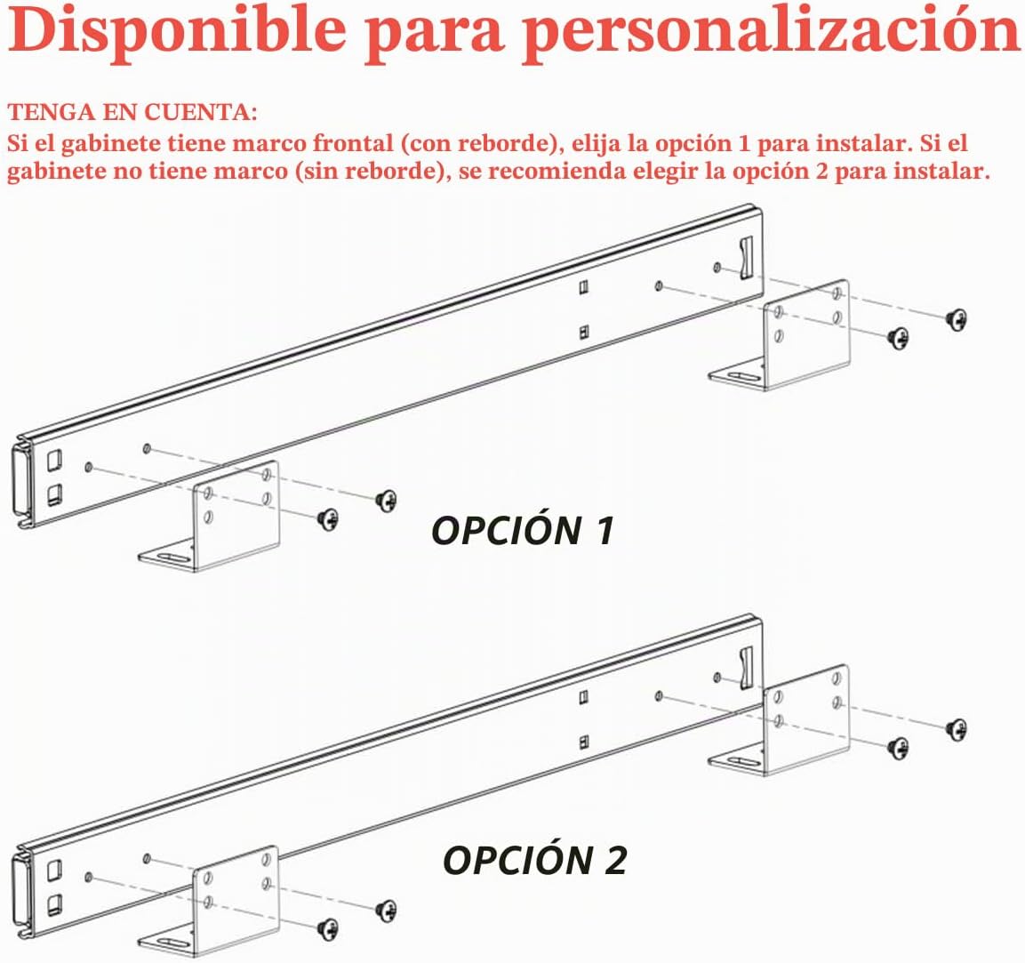 OCG Organizador de gabinete para debajo del fregadero, estante extr...