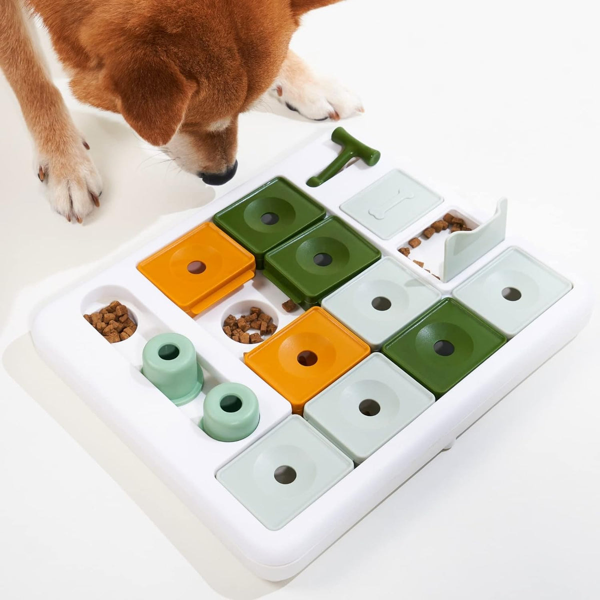 Barkwhiz Juguete Rompecabezas para Perros de 3 Niveles, Estimulació...