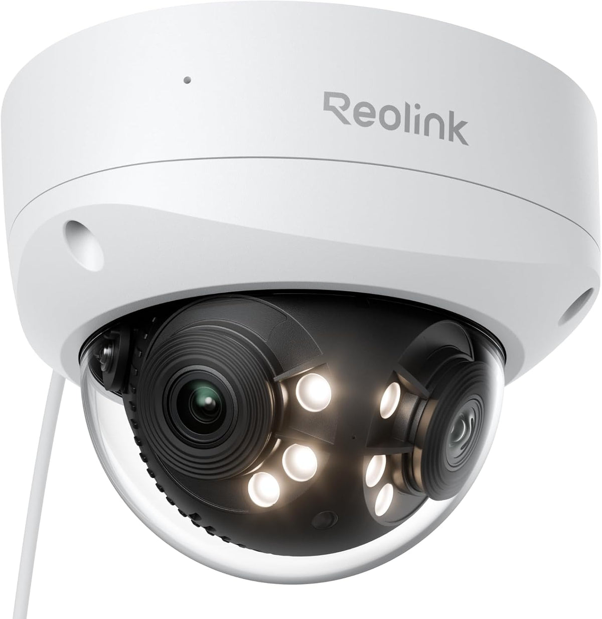 REOLINK Duo 3V PoE, cámara de seguridad PoE de doble lente UHD de 1...
