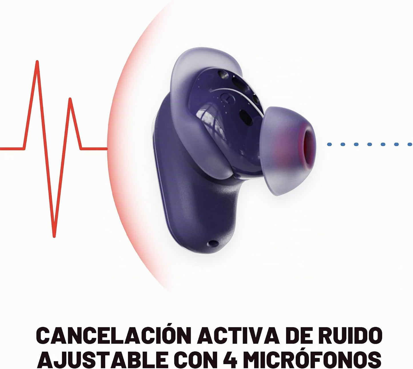 Skullcandy Method 360 ANC - Auriculares inalámbricos, sonido de Bos...