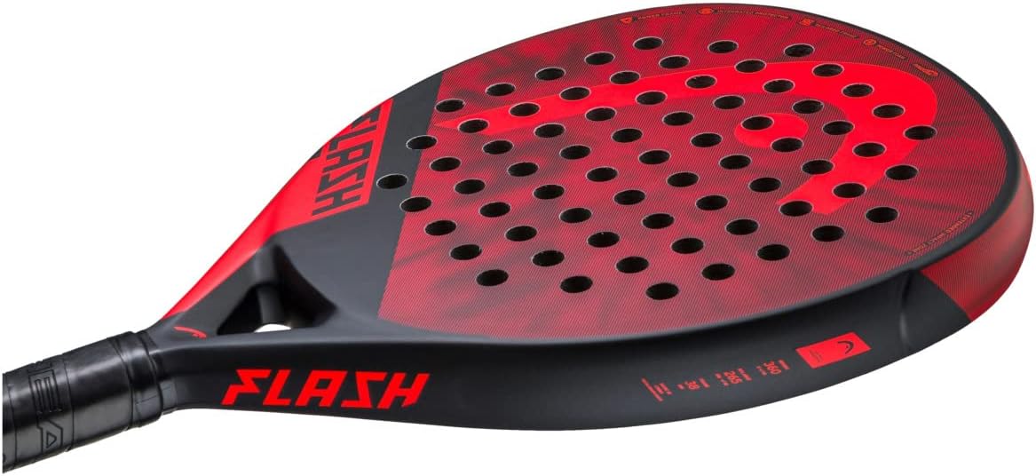 Pala de tenis HEAD Serie Flash Padel\/Pop | Diseño de lágrima de gr...