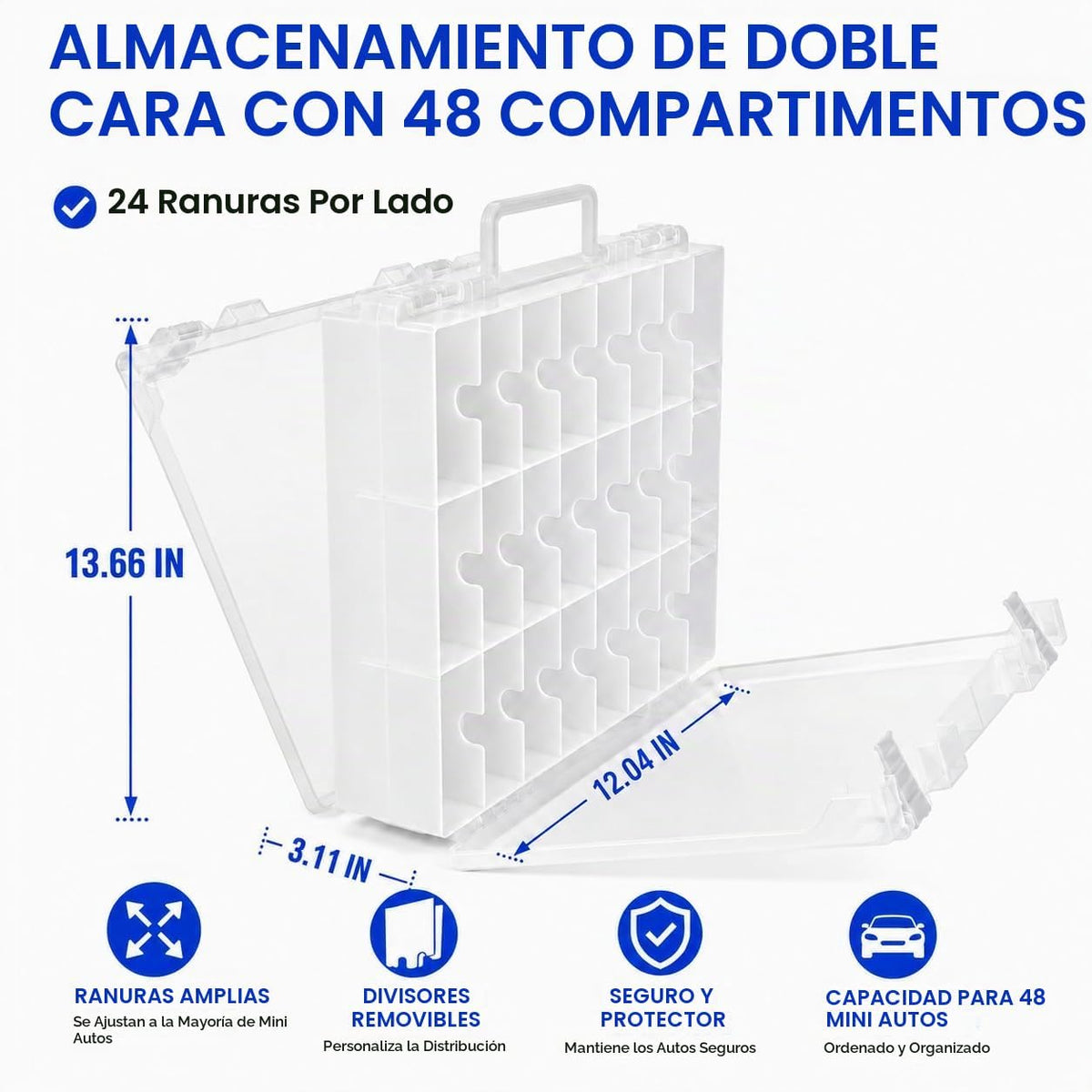 Estuche organizador de almacenamiento de juguetes compatible con Ho...