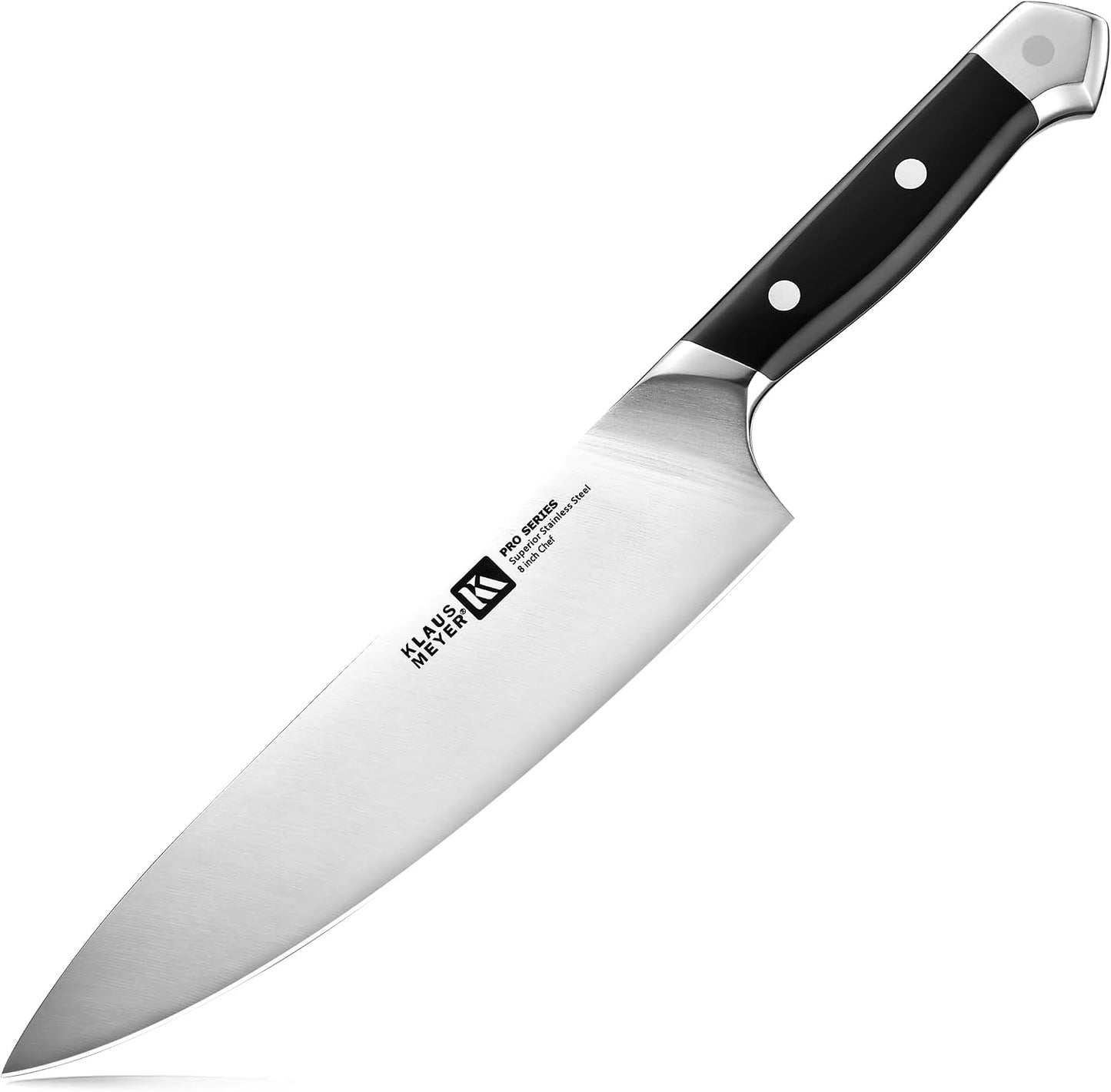 Klaus Meyer PRO Juego de cuchillos de cocina de 11 piezas con bloqu...