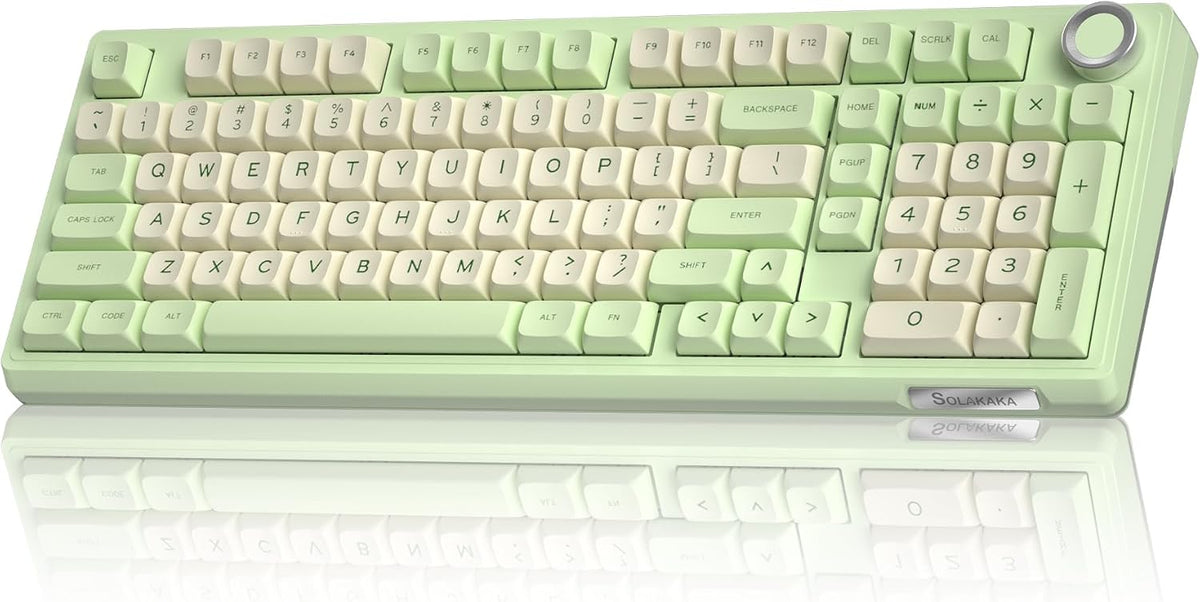SOLAKAKA KI99 Pro - Teclado mecánico inalámbrico con interruptor si...