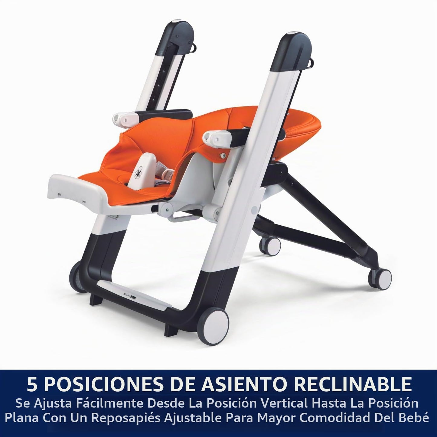 Peg Perego Siesta, Silla Alta Plegable y Reclinable Crece con el Be...
