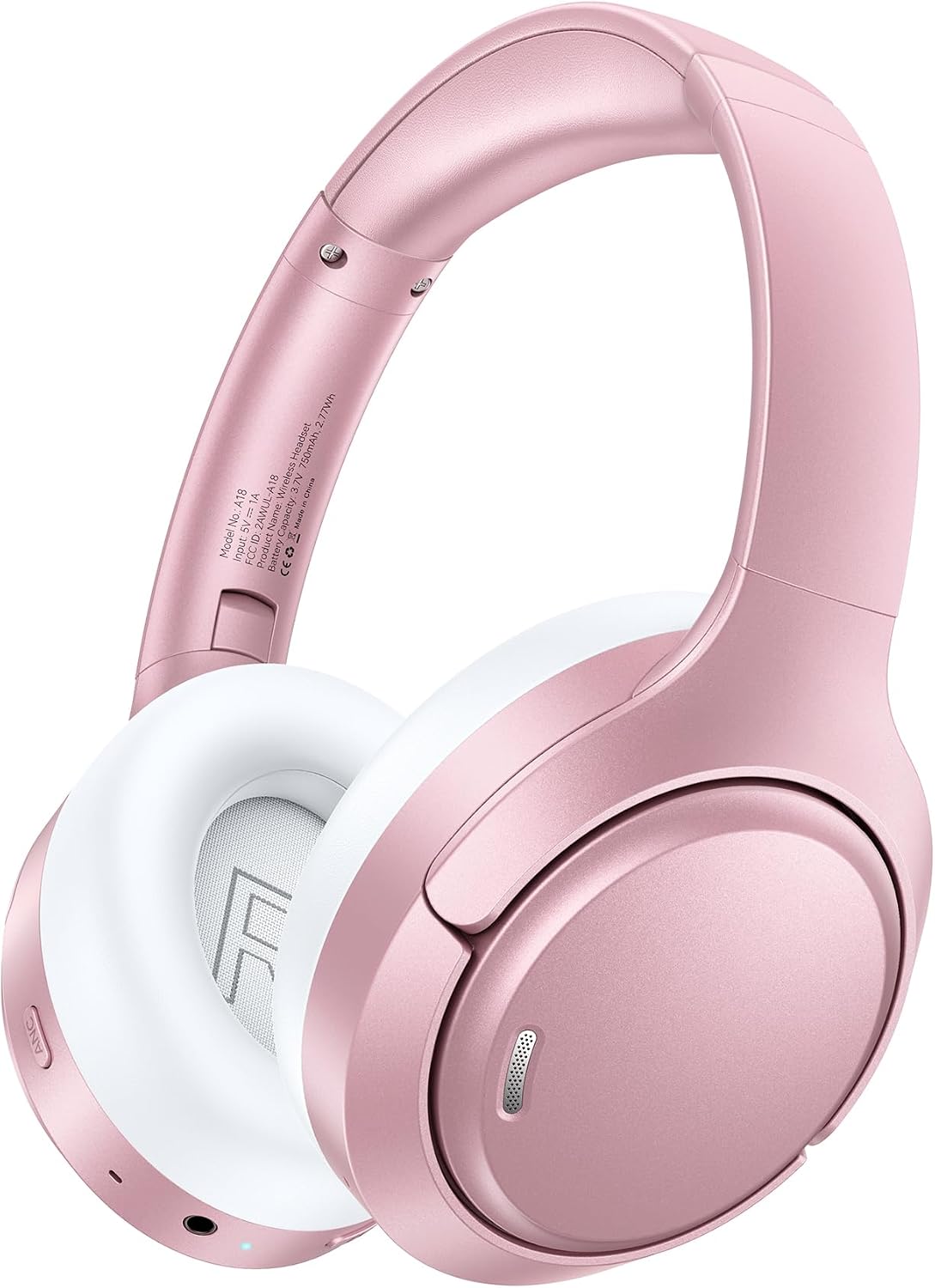 Auriculares híbridos con cancelación activa de ruido de 120 horas d...