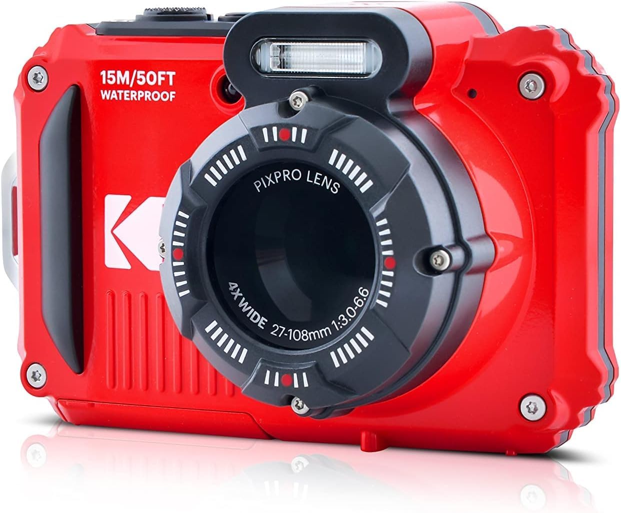 KODAK PIXPRO WPZ2 Cámara digital resistente, impermeable y a prueba...