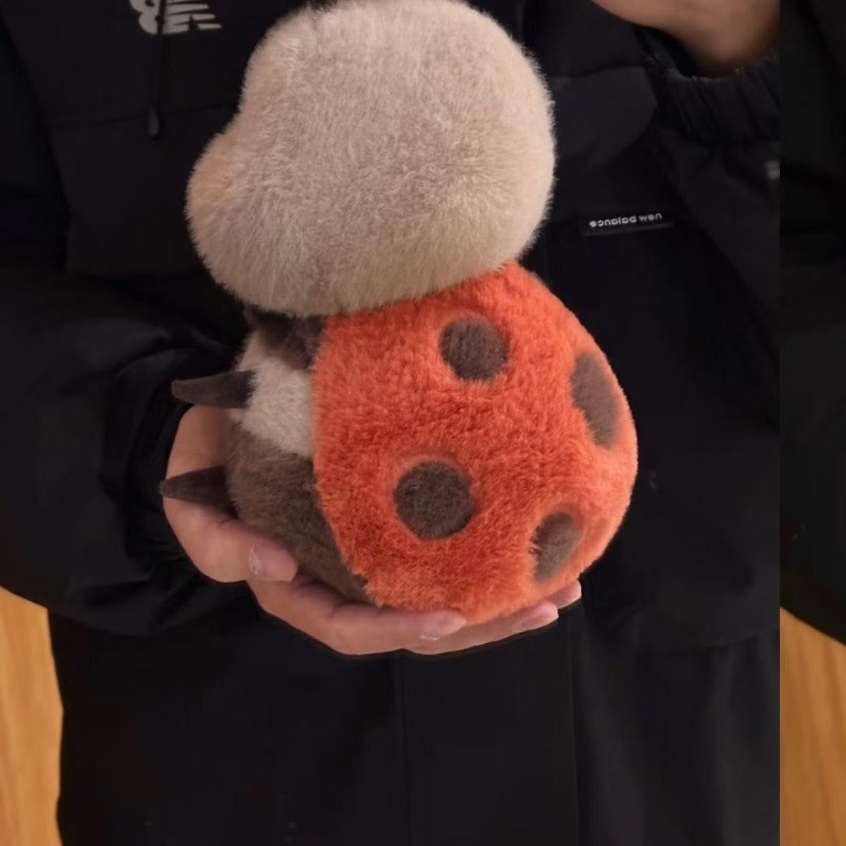 RHHSSE Peluche de Mariquita Sonriente Regordeta, Peluche Suave de M...