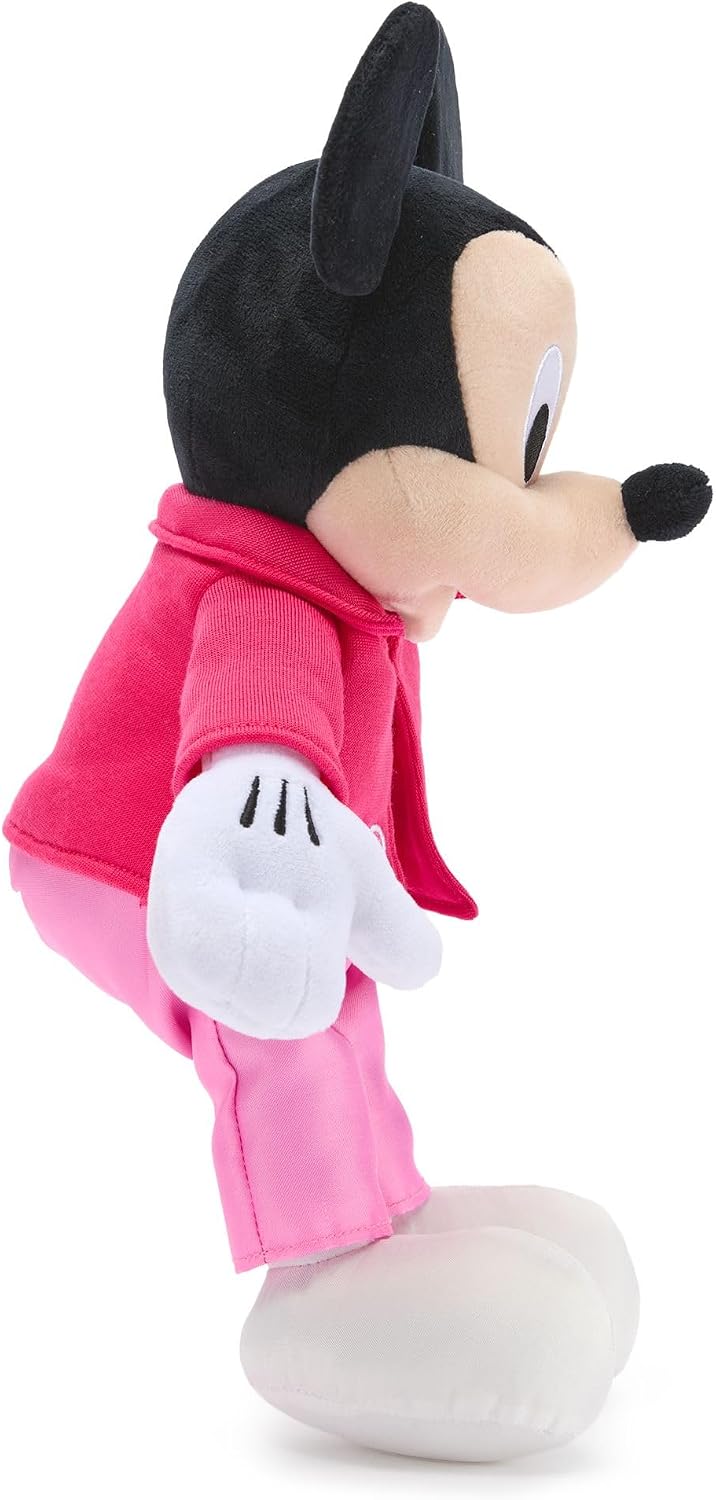 Disney Store Peluche oficial de Mickey Mouse en traje de ocio retro...