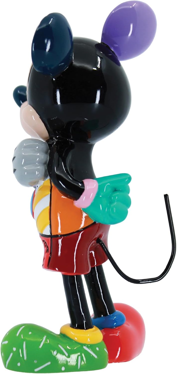 Enesco Disney Britto Mickey Mouse - Figura en miniatura plegada con...