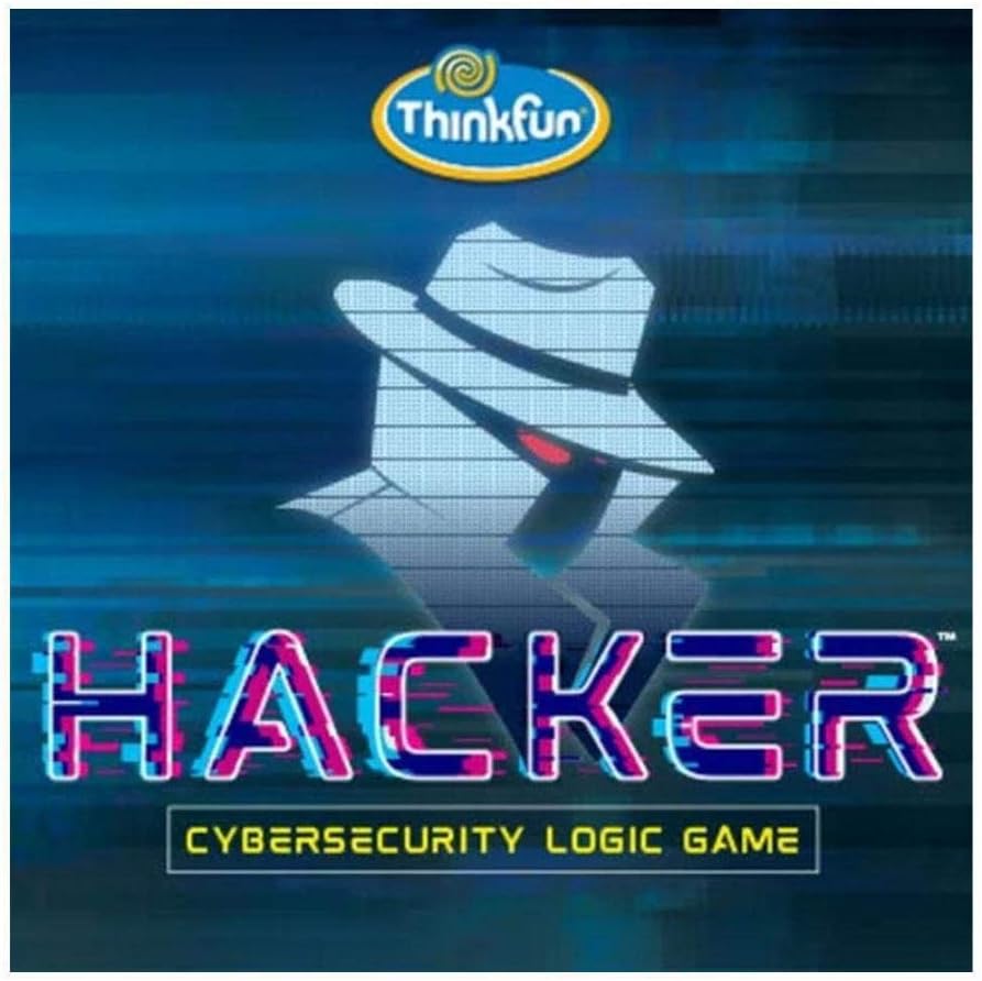 Think Fun Hacker - Juego de codificación de ciberseguridad y juguet...