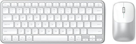 Satechi Combo de teclado y mouse inalámbricos, Slim CEX1 con empare...