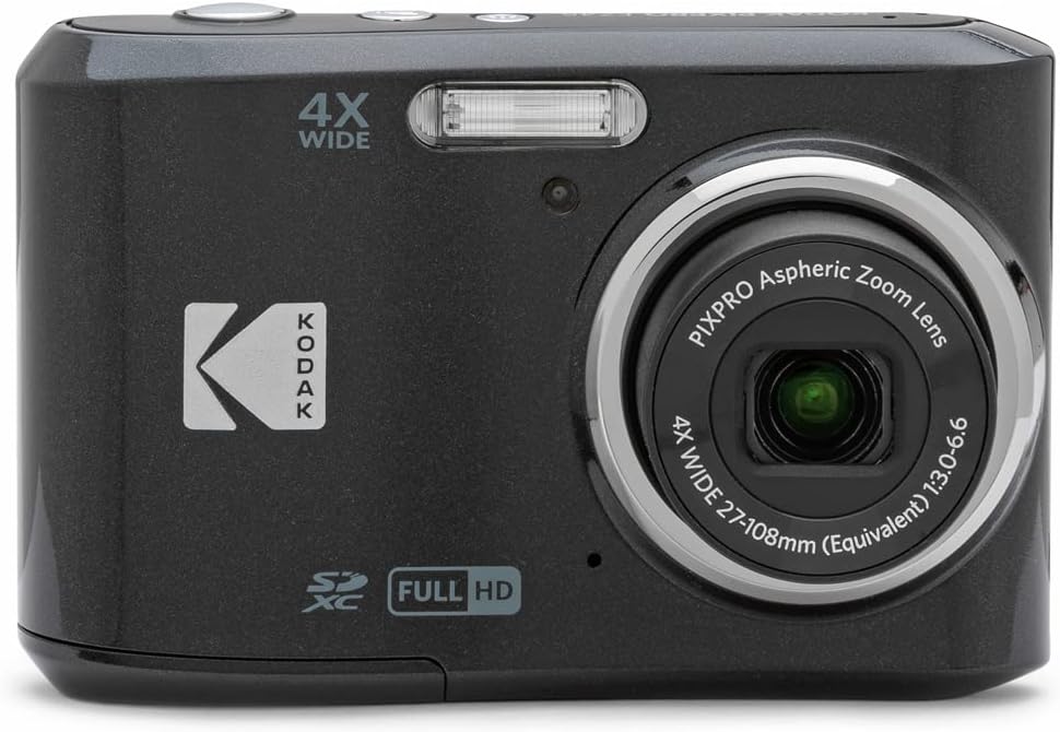 Kodak FZ45BK PIXPRO Cámara digital de 16 MP negra Paquete con tarje...