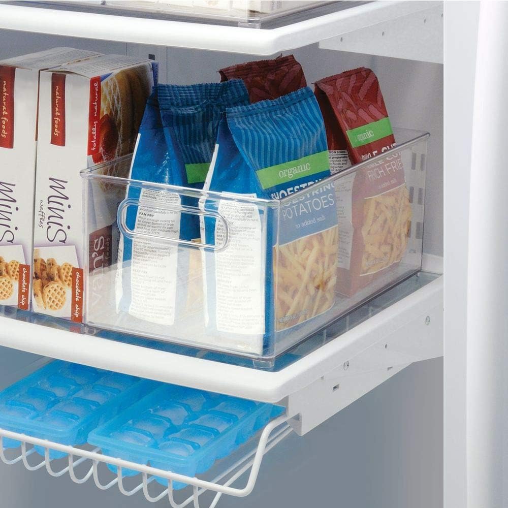 mDesign Contenedor organizador de almacenamiento de cocina de plást...