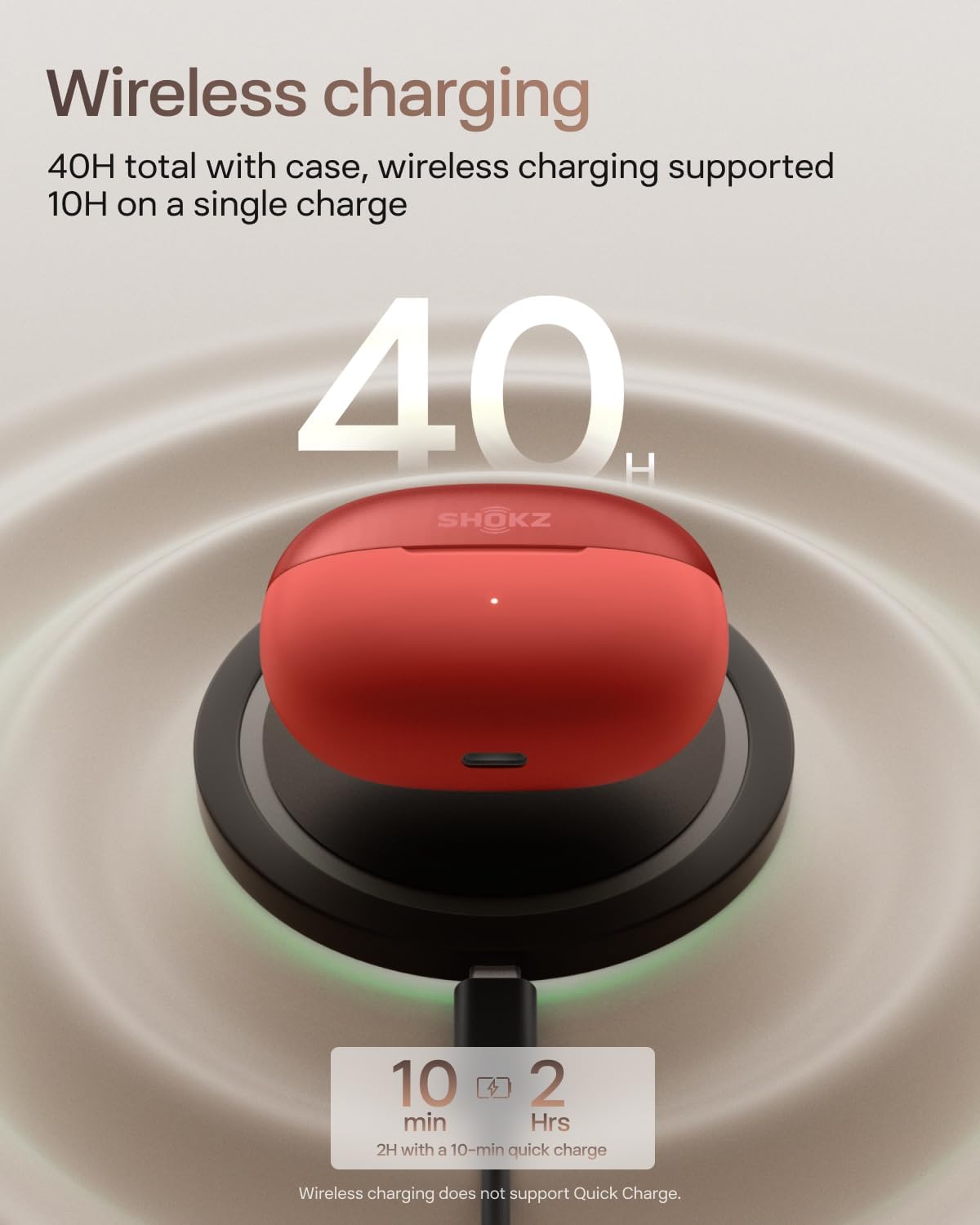 SHOKZ OpenDots ONE - Auriculares Bluetooth con clip de oreja abiert...