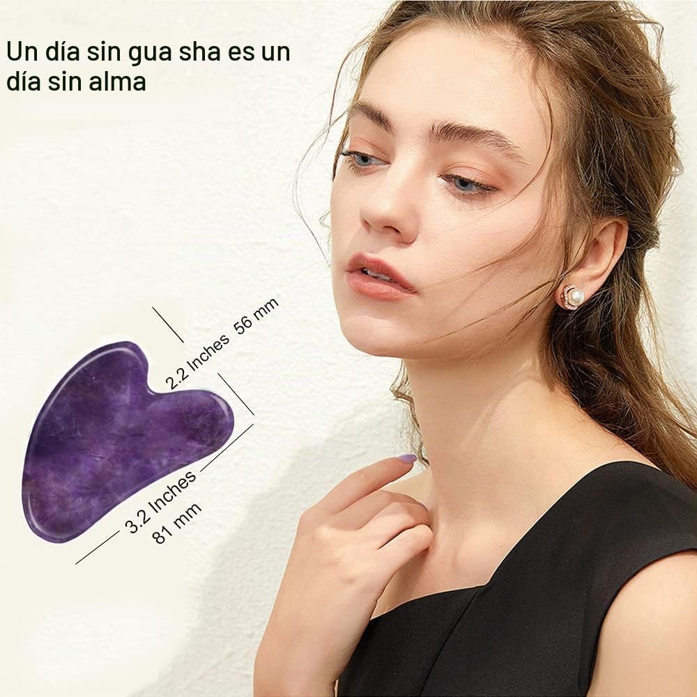 Ditind Gua Sha, herramientas faciales Gua Sha, herramienta Guasha p...