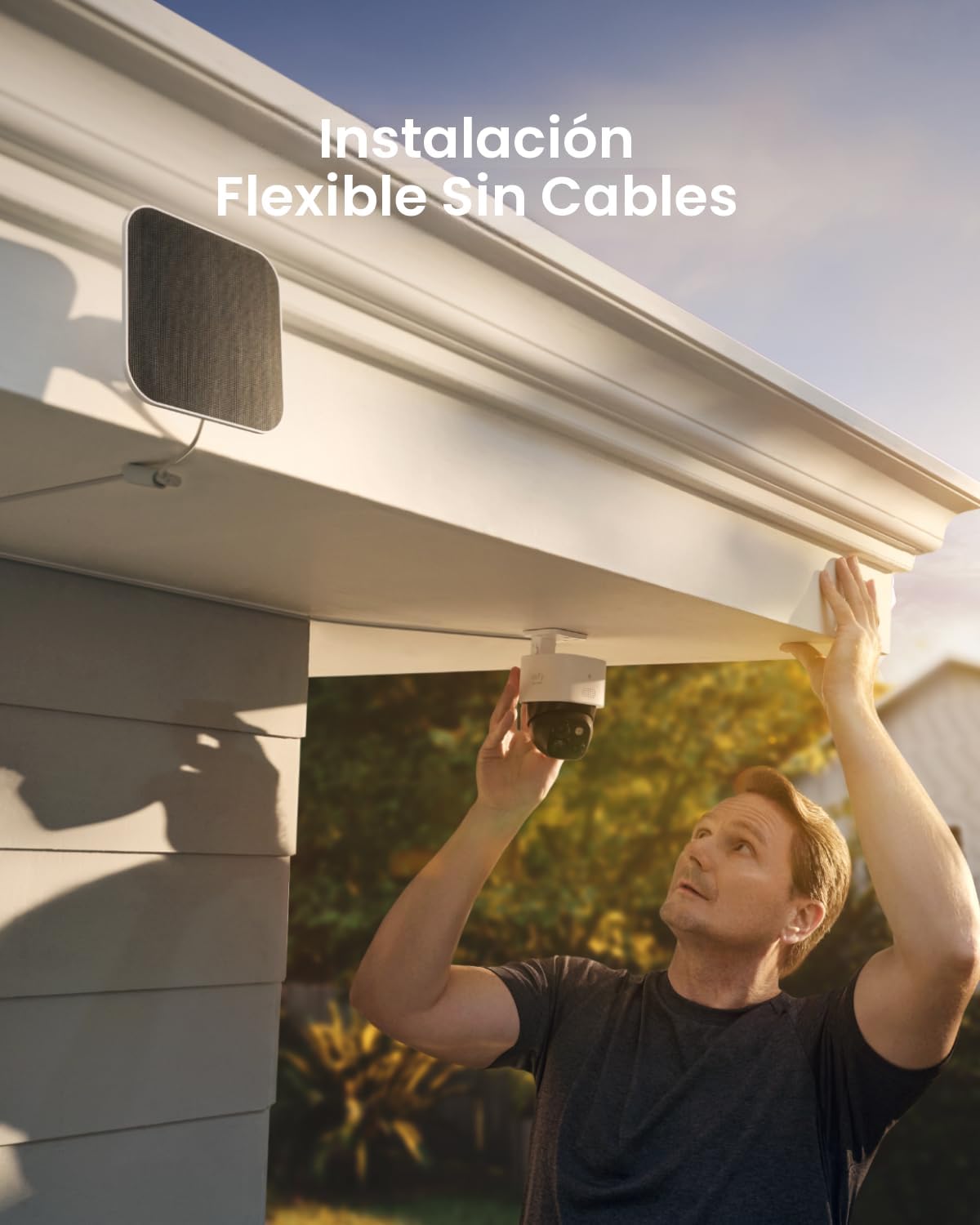 eufy Security SoloCam S340, kit de 4 cámaras, cámara de seguridad s...