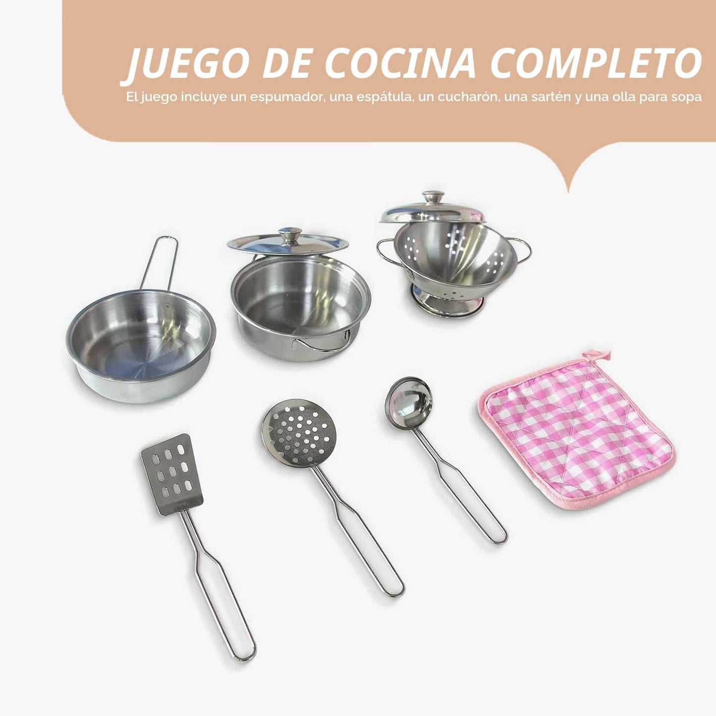 TaoHFE Cocina de Juguete, Juego de Cocina Rosa para Niñas, Juego de...