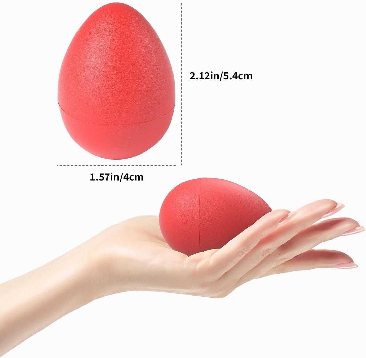 MUSCELL Huevos, instrumentos de percusión profesionales con 6 sonid...