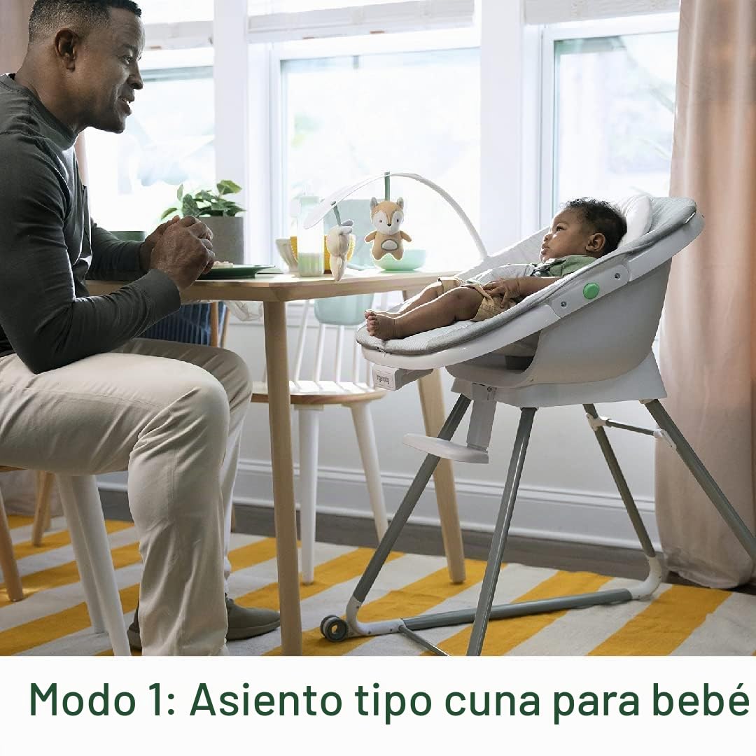 Ingenuity Beanstalk - Silla alta 6 en 1 para bebé a niño grande, se...