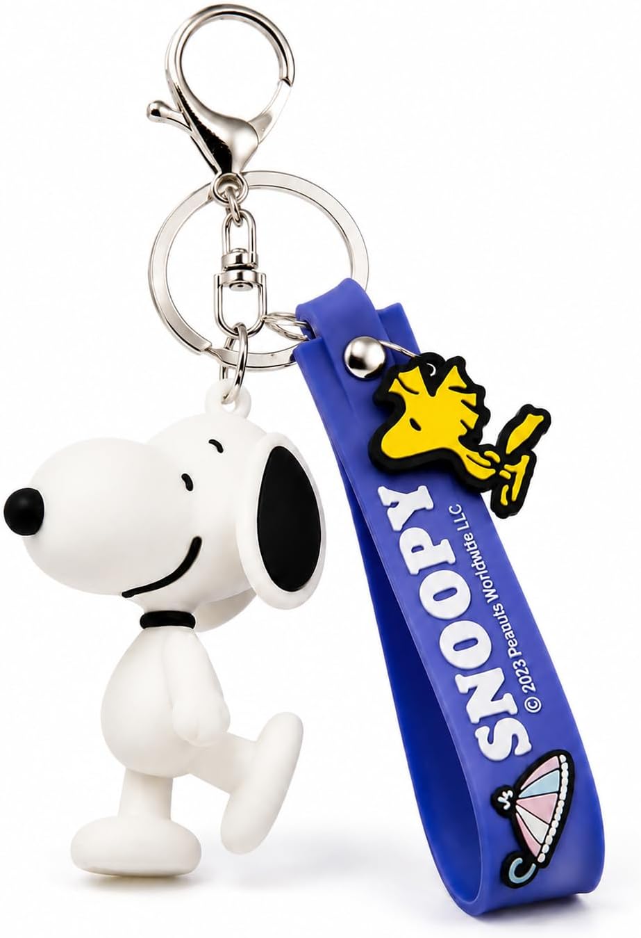 MINISO Snoopy Llavero Colección de Dijes para Bolsa Peanuts Lindo D...