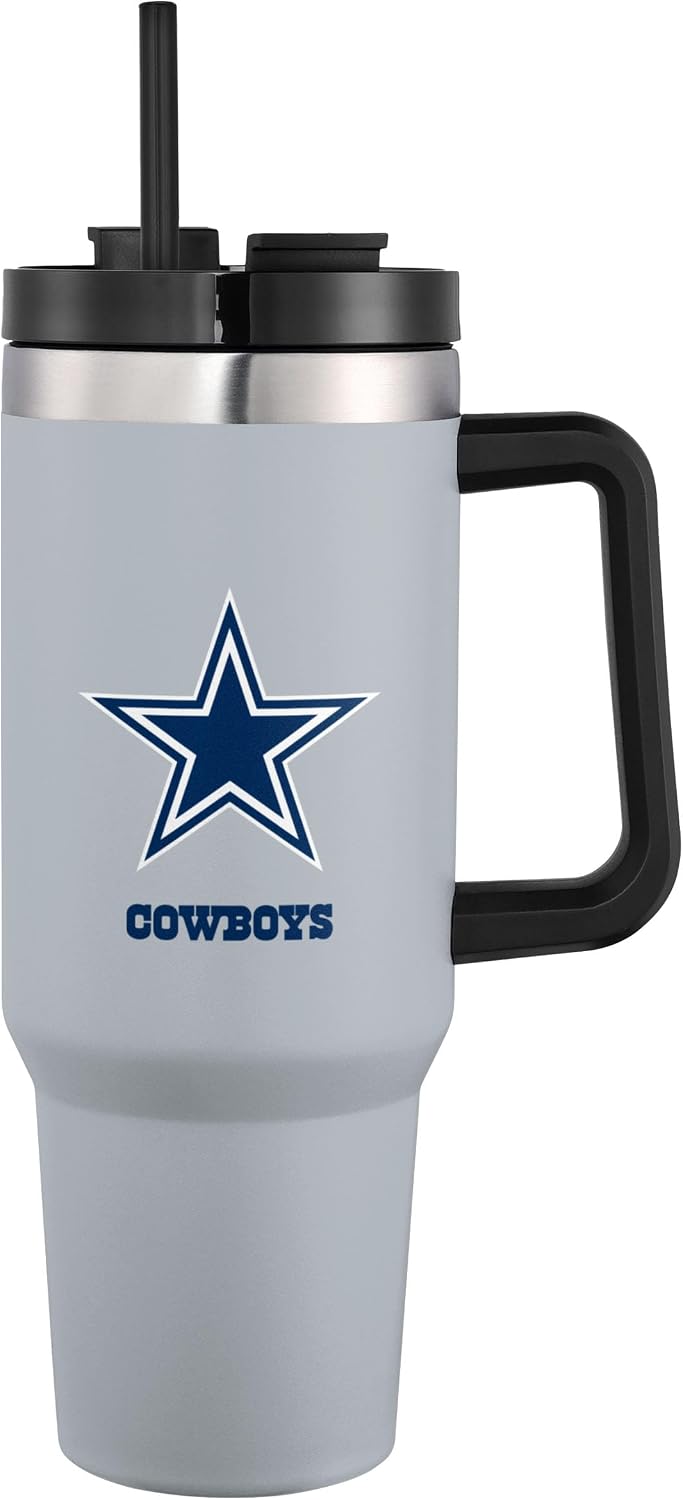 FOCO NFL - Taza de viaje unisex para adultos, con aislamiento con l...