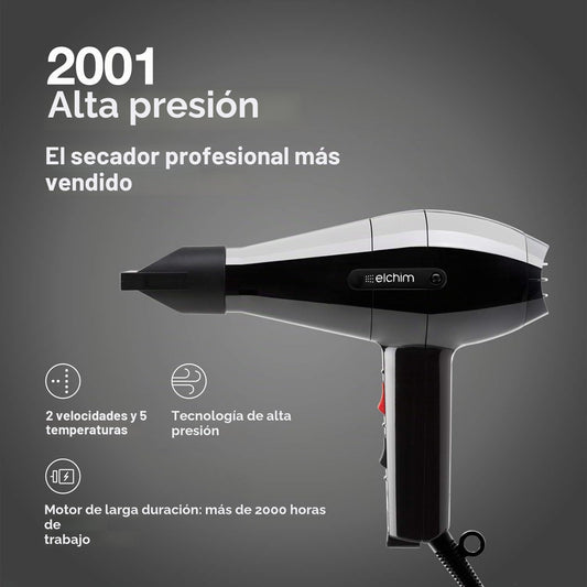 Secador Elchim Classic 2001 | Secador de soplado de 1875 W, tecnolo...