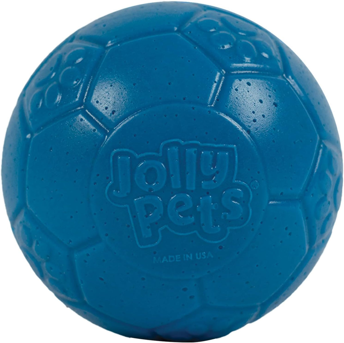 Juguete para perros Jolly Pets gran pelota de fútbol flotante y reb...