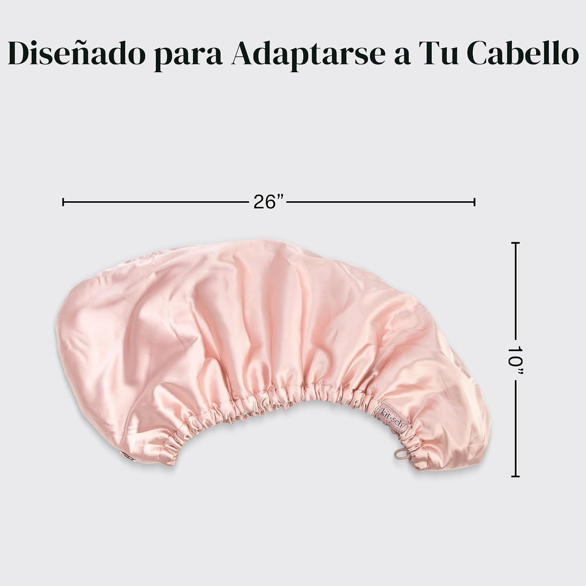 Kitsch Toalla de pelo de microfibra para mujer - Blush | Toallas de...