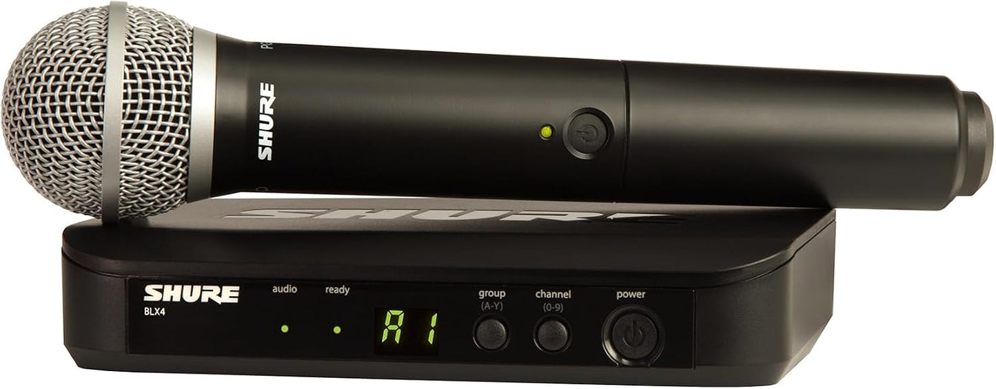 Sistema de micrófono inalámbrico Shure BLX24\/PG58 - Vida de baterí...