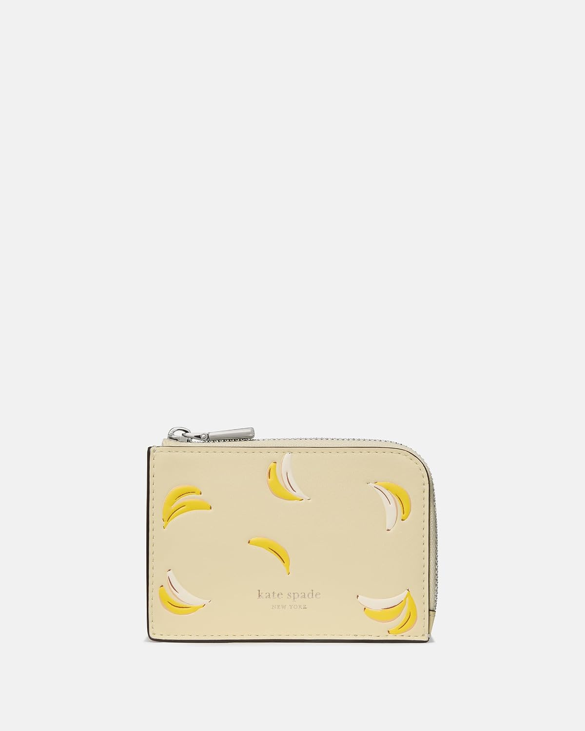kate spade new york Mini funda para tarjetas con cremallera de cuer...