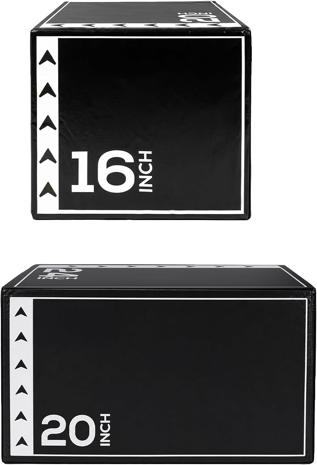 BalanceFrom Caja de salto pliométrica de espuma 3 en 1 para gimnasi...