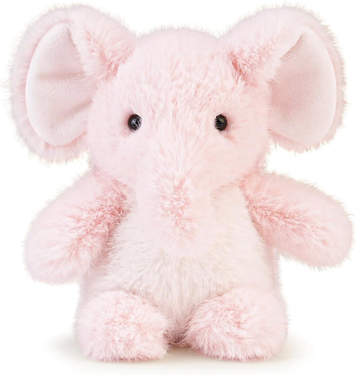 ABEARCAR Lindos animales de peluche de elefante de 6 pulgadas, almo...