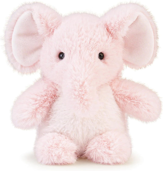 ABEARCAR Lindos animales de peluche de elefante de 6 pulgadas, almo...