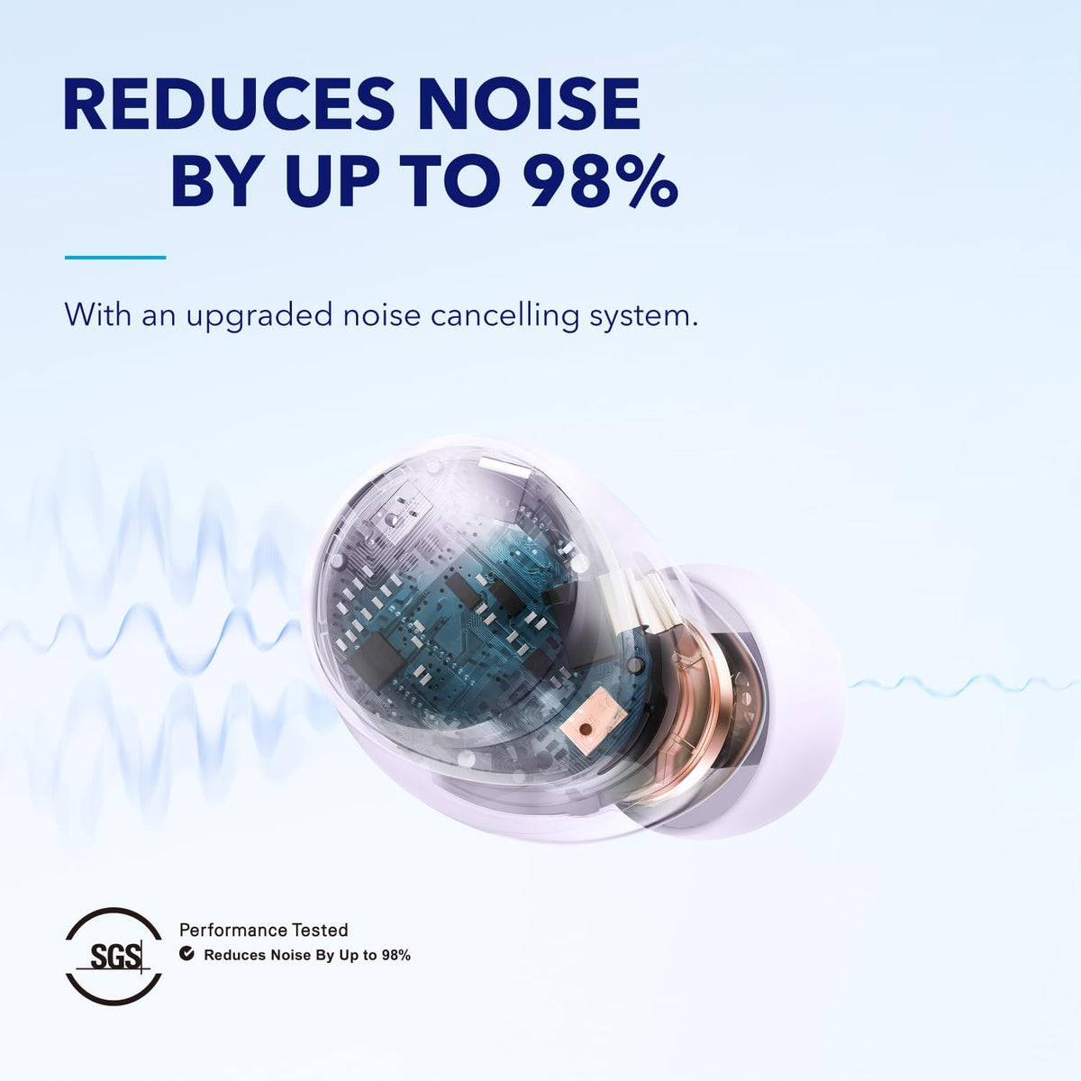 Soundcore by Anker Space A40 Auriculares adaptativos con cancelació...