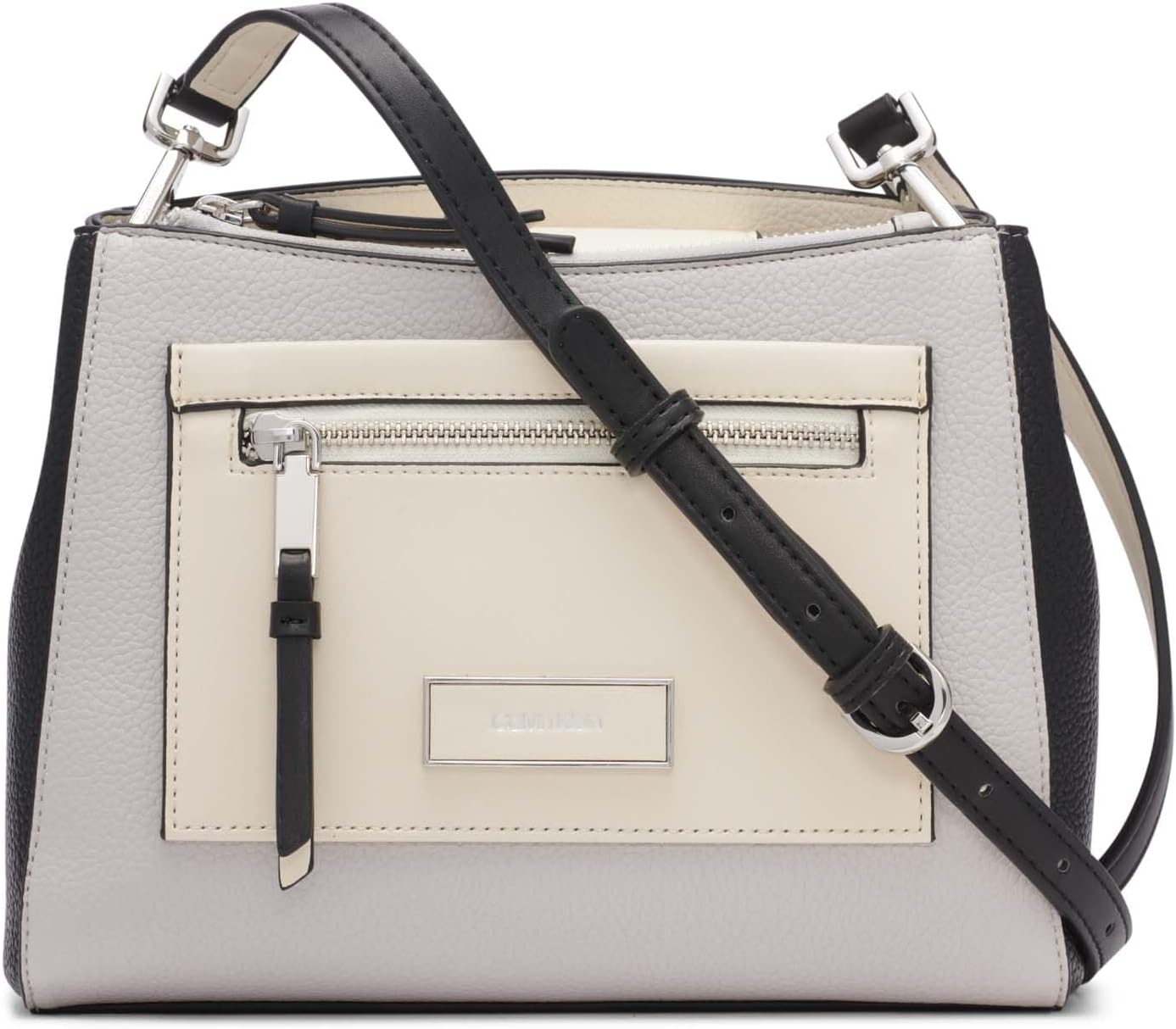 Calvin Klein Bolso bandolera Hadley con tres compartimentos para mujer