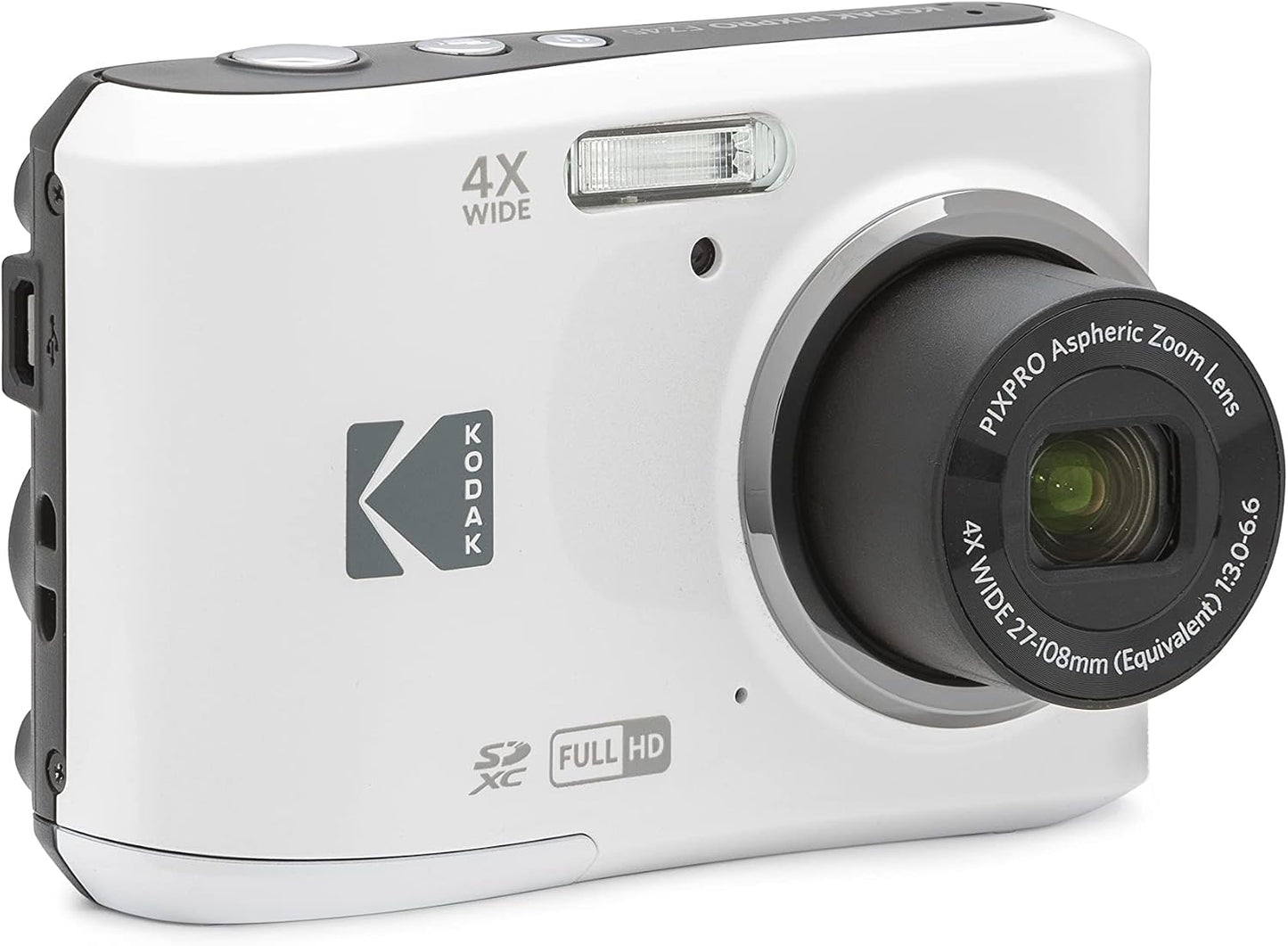 KODAK PIXPRO FZ45 - Cámara digital compacta de 16 MP, zoom óptico 4...