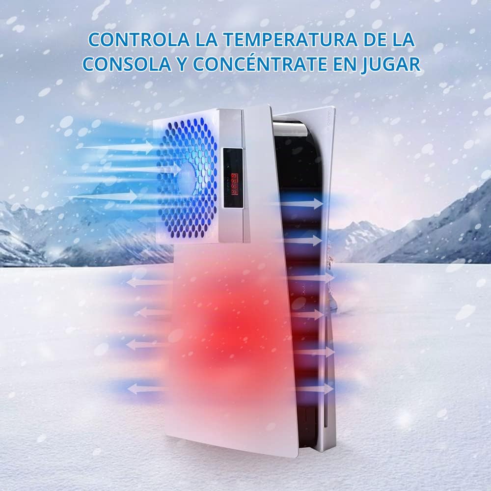 G-STORY Ventilador de Refrigeración PS5, Sistema de Enfriamiento PS...