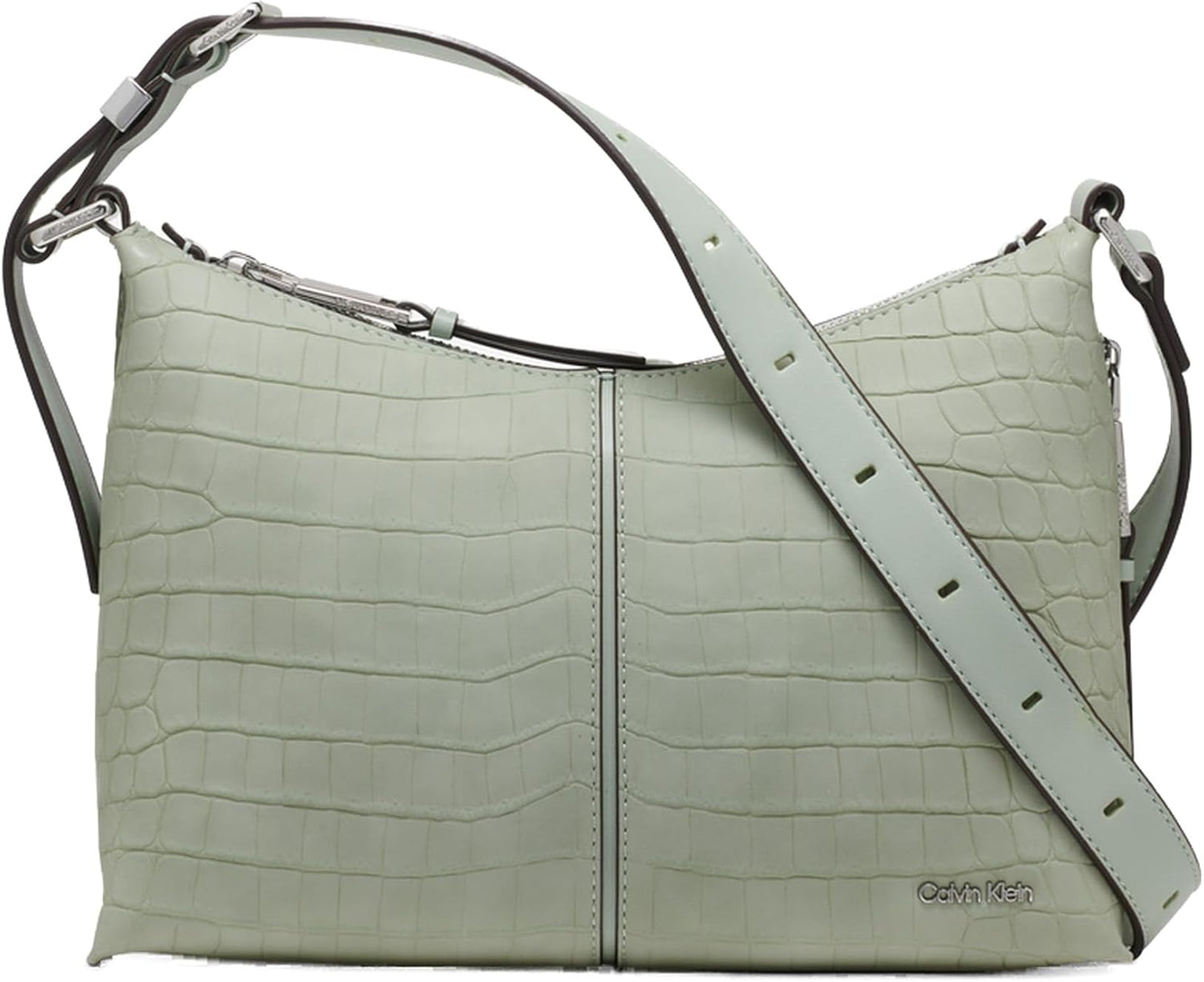 Calvin Klein Max Top - Bandolera con cremallera para mujer