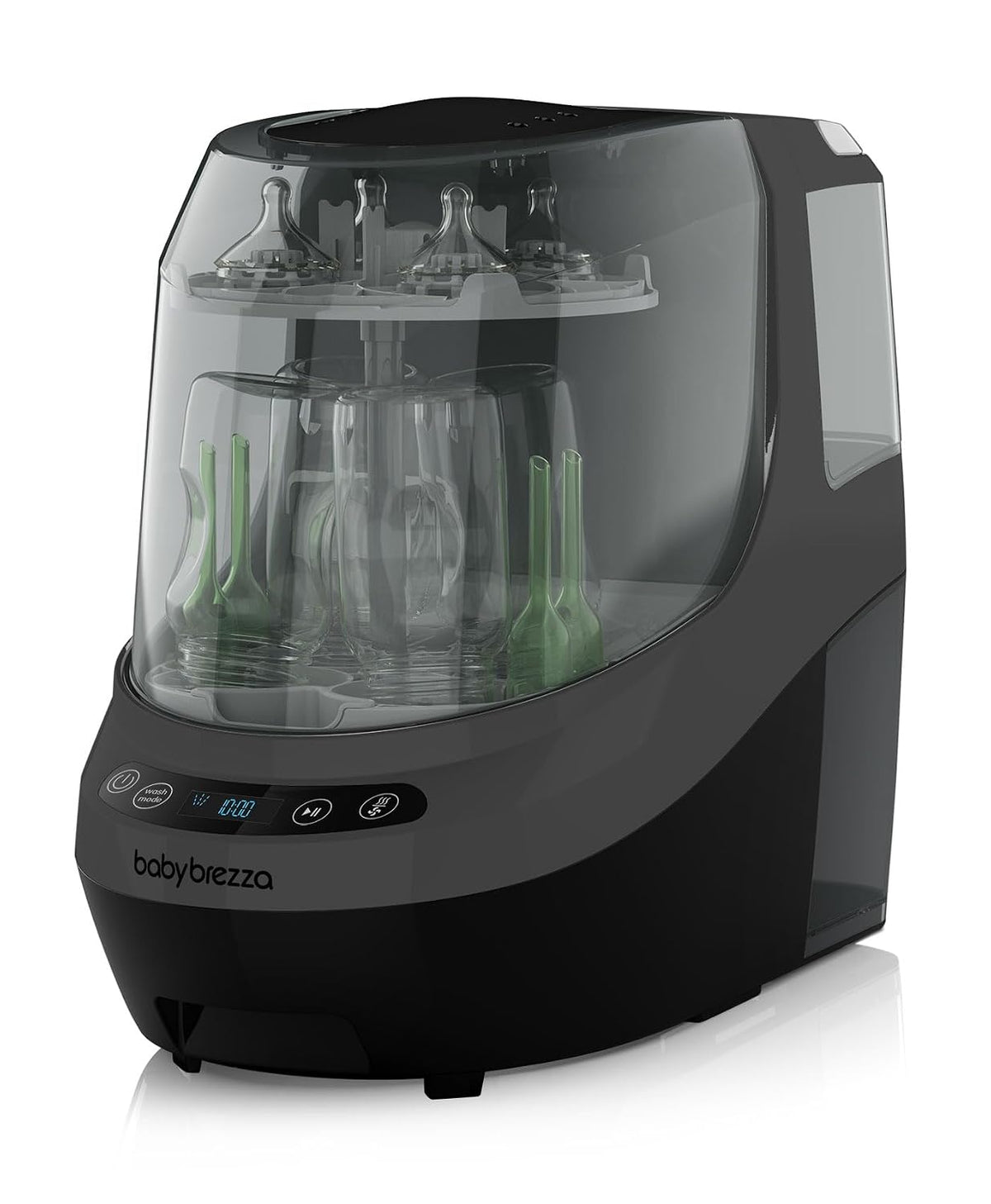 Baby Brezza Lavadora de biberones Pro - Mejor limpieza clínicamente...