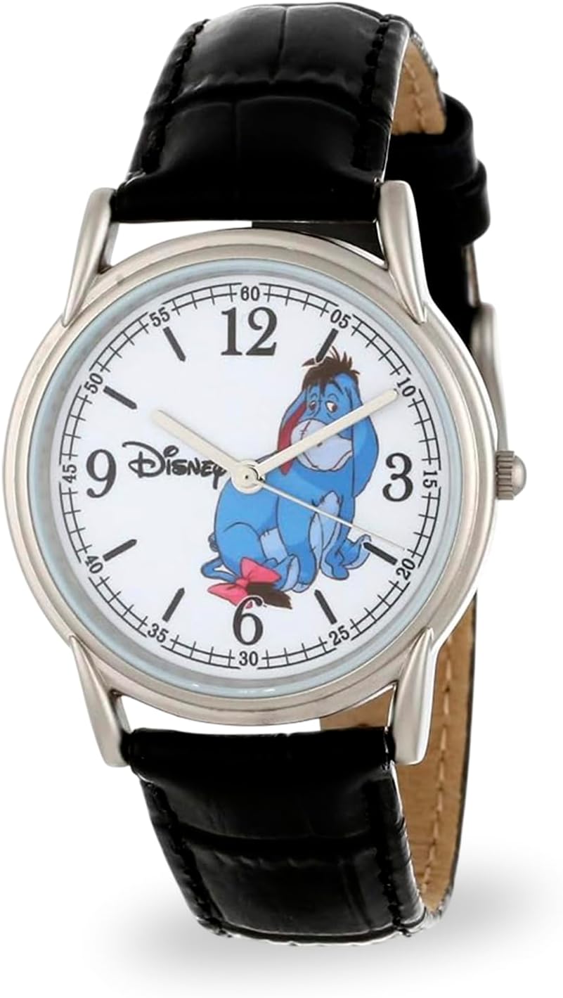Disney Winnie The Pooh Reloj para hombre, con esfera clásica de per...