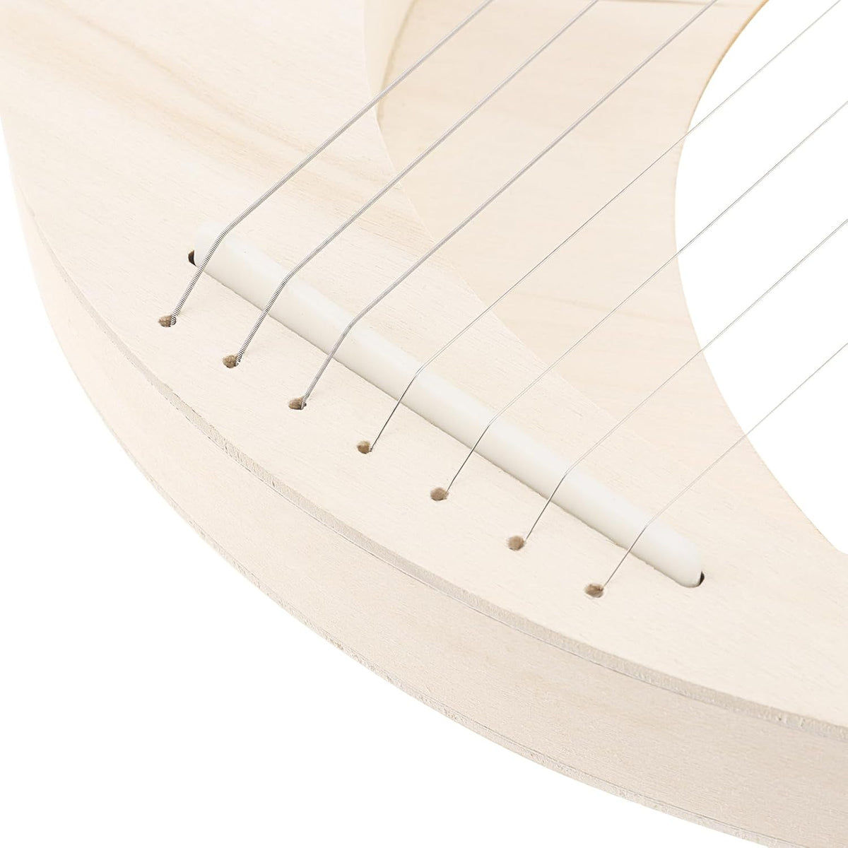 OriGlam Arpa de lira 7 cuerdas DIY, instrumento musical de arpa de...