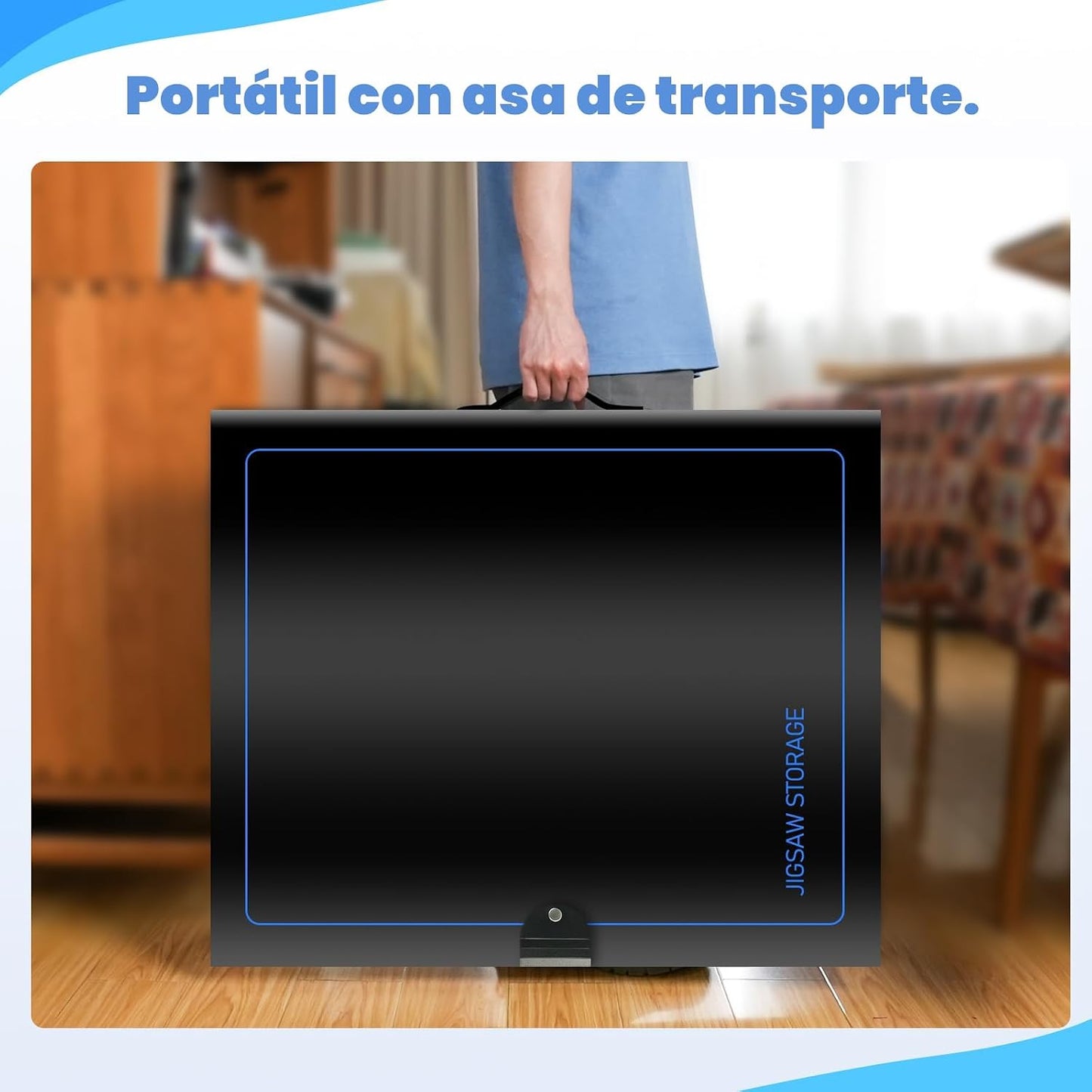 ALL4JIG Carpeta de rompecabezas de 25.98 x 30.31 pulgadas, carpeta...