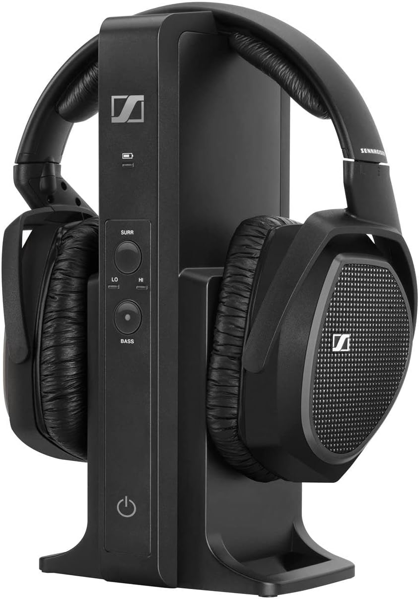 Sistema de audífonos inalámbricos Sennheiser de radiofrecuencia RS...