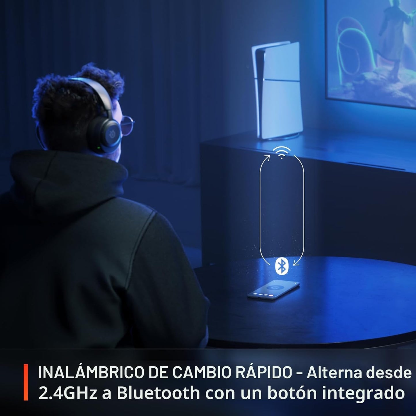 SteelSeries - Auriculares inalámbricos Arctis Nova 5 para juegos mu...